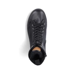 Best Women'S Corded Boots Deep Black Ladies Ankle Boots & Boots