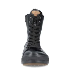 Best Women'S Corded Boots Deep Black Ladies Ankle Boots & Boots