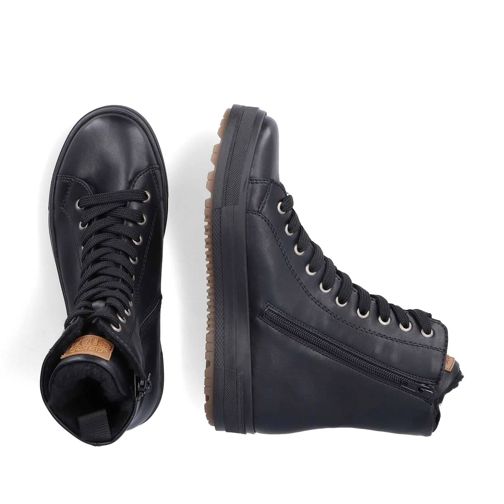 Best Women'S Corded Boots Deep Black Ladies Ankle Boots & Boots