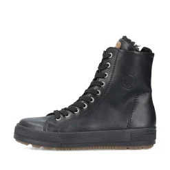 Best Women'S Corded Boots Deep Black Ladies Ankle Boots & Boots