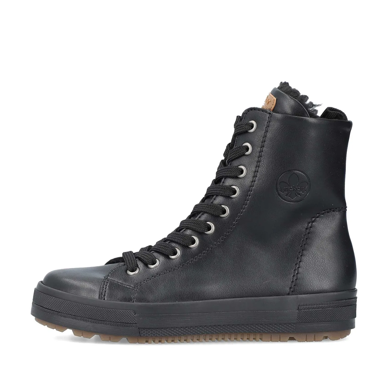 Best Women'S Corded Boots Deep Black Ladies Ankle Boots & Boots
