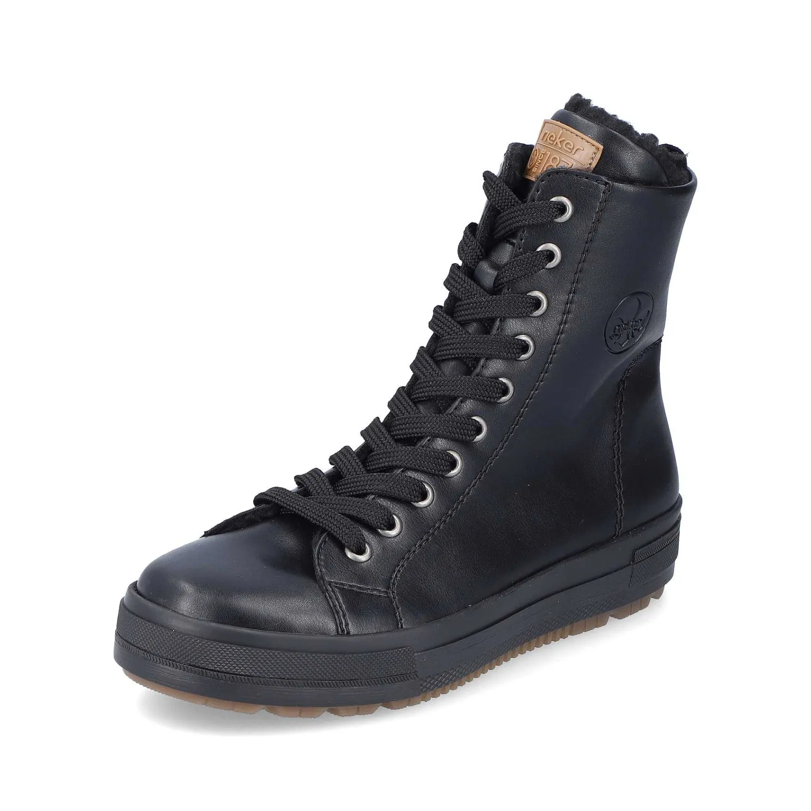 Best Women'S Corded Boots Deep Black Ladies Ankle Boots & Boots