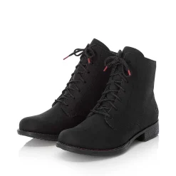 Clearance Women'S Corded Boots Graphite Black Ladies Ankle Boots & Boots