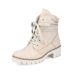 Discount Women'S Corded Boots Light Beige Ladies Ankle Boots & Boots