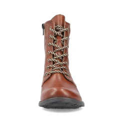 New Women'S Corded Boots Fox Brown Ladies Ankle Boots & Boots
