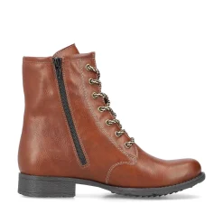 New Women'S Corded Boots Fox Brown Ladies Ankle Boots & Boots