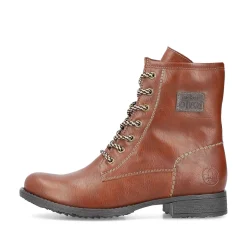 New Women'S Corded Boots Fox Brown Ladies Ankle Boots & Boots