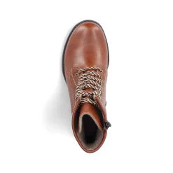 New Women'S Corded Boots Fox Brown Ladies Ankle Boots & Boots