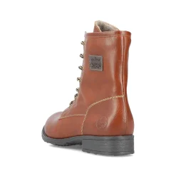 New Women'S Corded Boots Fox Brown Ladies Ankle Boots & Boots
