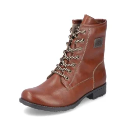 New Women'S Corded Boots Fox Brown Ladies Ankle Boots & Boots