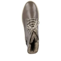 Best Women'S Corded Boots Asphalt Gray Ladies Ankle Boots & Boots