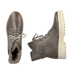 Best Women'S Corded Boots Asphalt Gray Ladies Ankle Boots & Boots