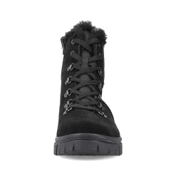 Outlet Women'S Corded Boots Night Black Ladies Ankle Boots & Boots
