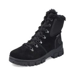Outlet Women'S Corded Boots Night Black Ladies Ankle Boots & Boots