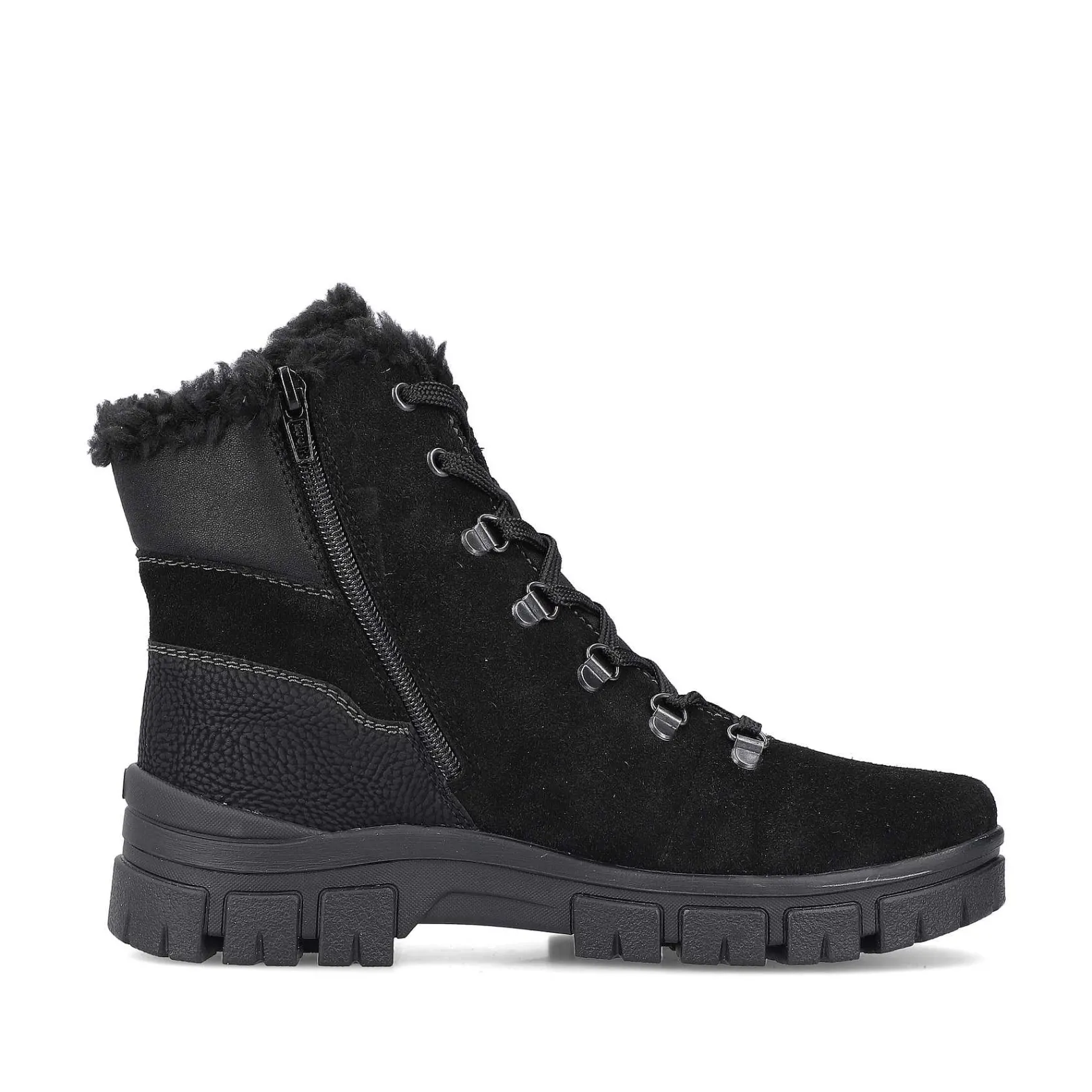 Outlet Women'S Corded Boots Night Black Ladies Ankle Boots & Boots
