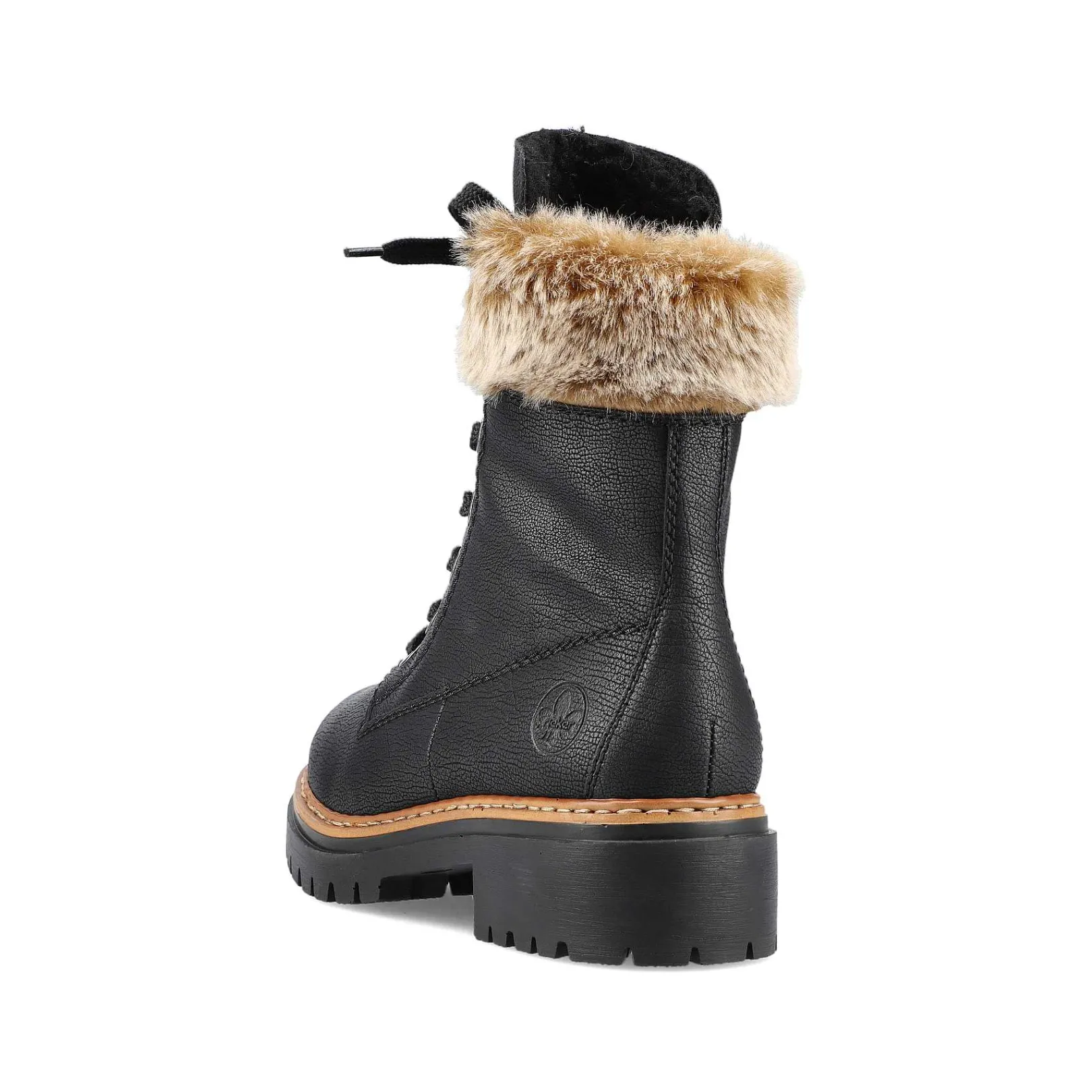 Clearance Women'S Corded Boots Deep Black Ladies Ankle Boots & Boots