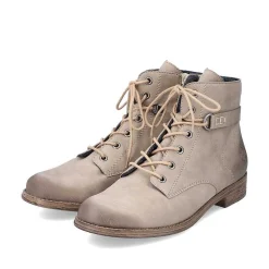 Best Women'S Corded Boots Sand Beige Ladies Ankle Boots & Boots