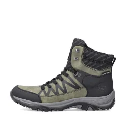 Sale Women'S Corded Boots Khaki Green Ladies Ankle Boots & Boots