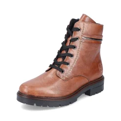 Hot Women'S Corded Boots Copper Brown Ladies Ankle Boots & Boots