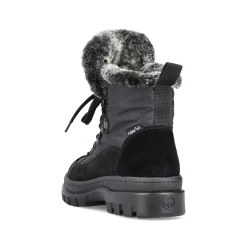 Hot Women'S Corded Boots Night Black Ladies Ankle Boots & Boots
