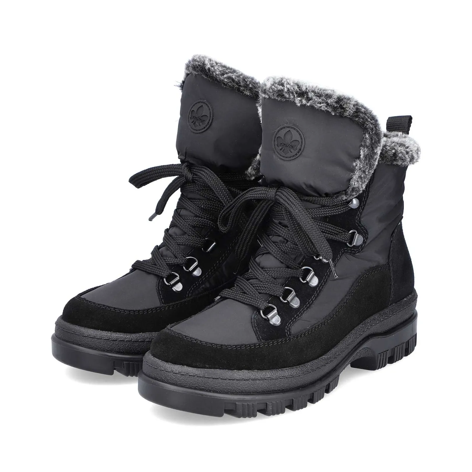 Hot Women'S Corded Boots Night Black Ladies Ankle Boots & Boots