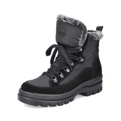 Hot Women'S Corded Boots Night Black Ladies Ankle Boots & Boots