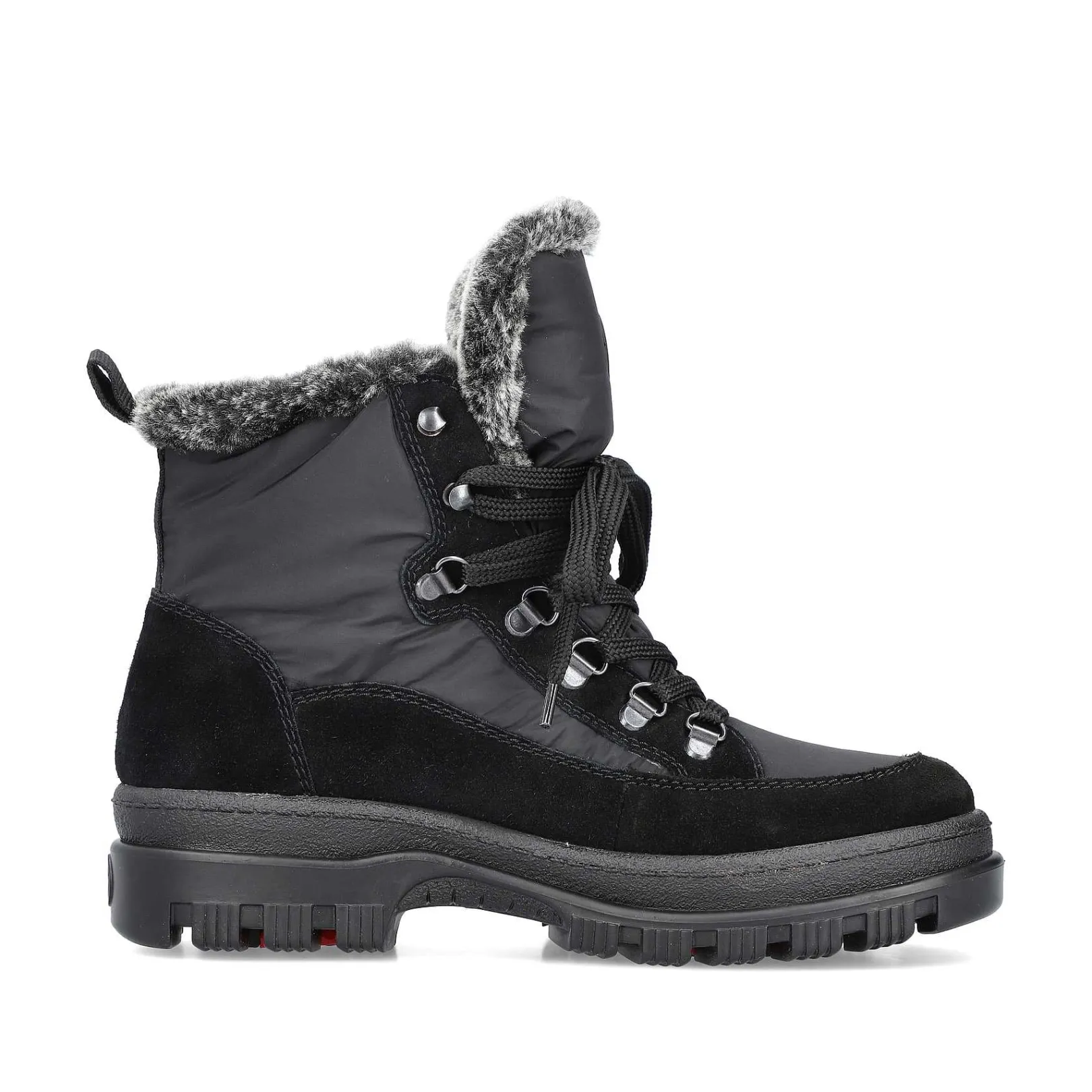 Hot Women'S Corded Boots Night Black Ladies Ankle Boots & Boots