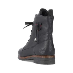 Online Women'S Corded Boots Deep Black Ladies Ankle Boots & Boots