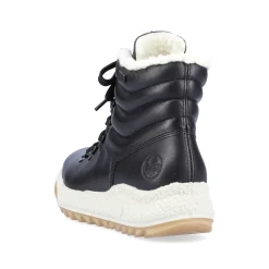 Sale Women'S Corded Boots Midnight Black Ladies Ankle Boots & Boots