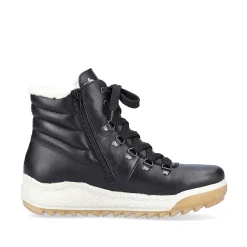 Sale Women'S Corded Boots Midnight Black Ladies Ankle Boots & Boots