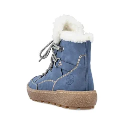 Sale Women'S Corded Boots Sky Blue Ladies Ankle Boots & Boots