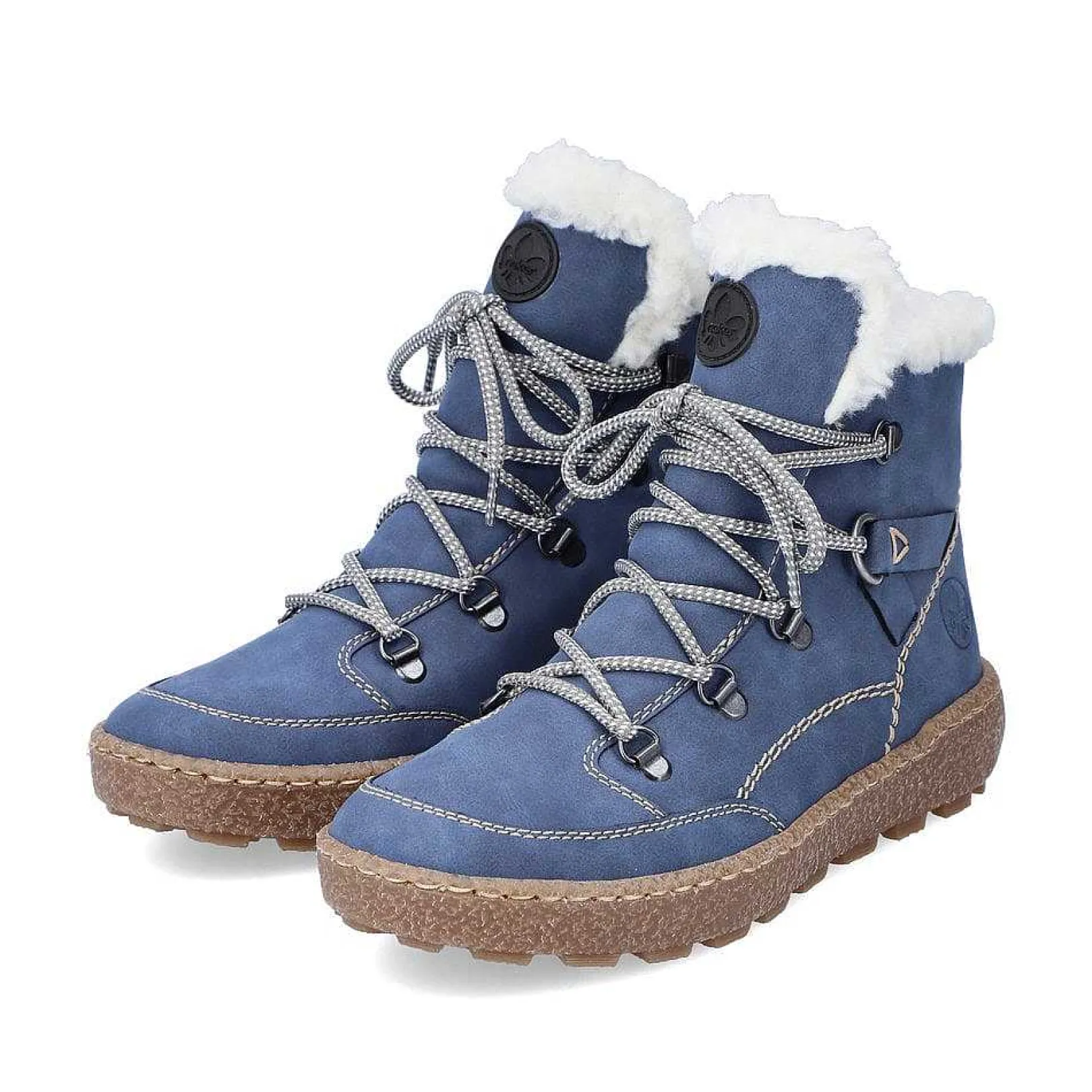 Sale Women'S Corded Boots Sky Blue Ladies Ankle Boots & Boots