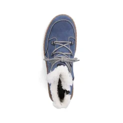 Sale Women'S Corded Boots Sky Blue Ladies Ankle Boots & Boots