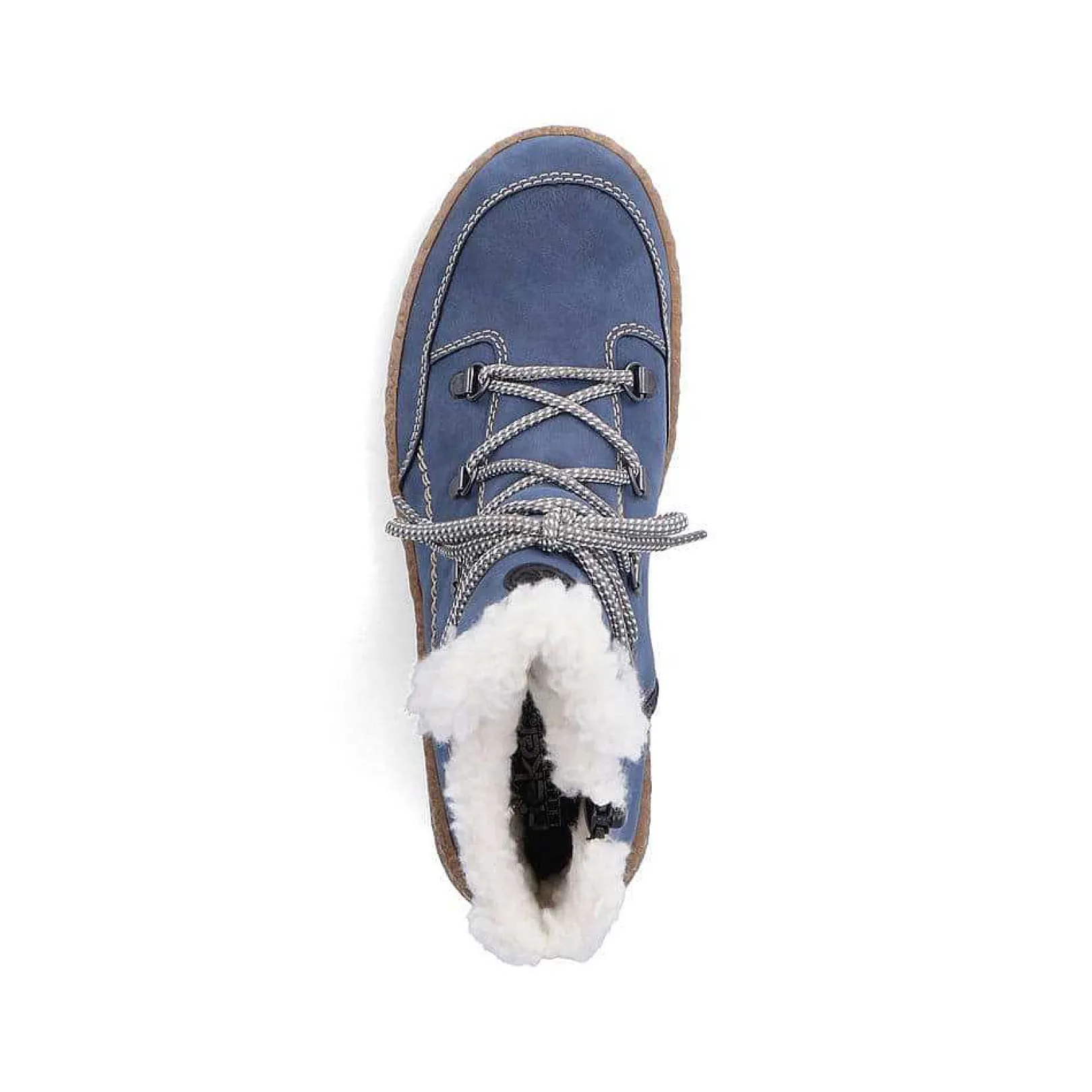 Sale Women'S Corded Boots Sky Blue Ladies Ankle Boots & Boots