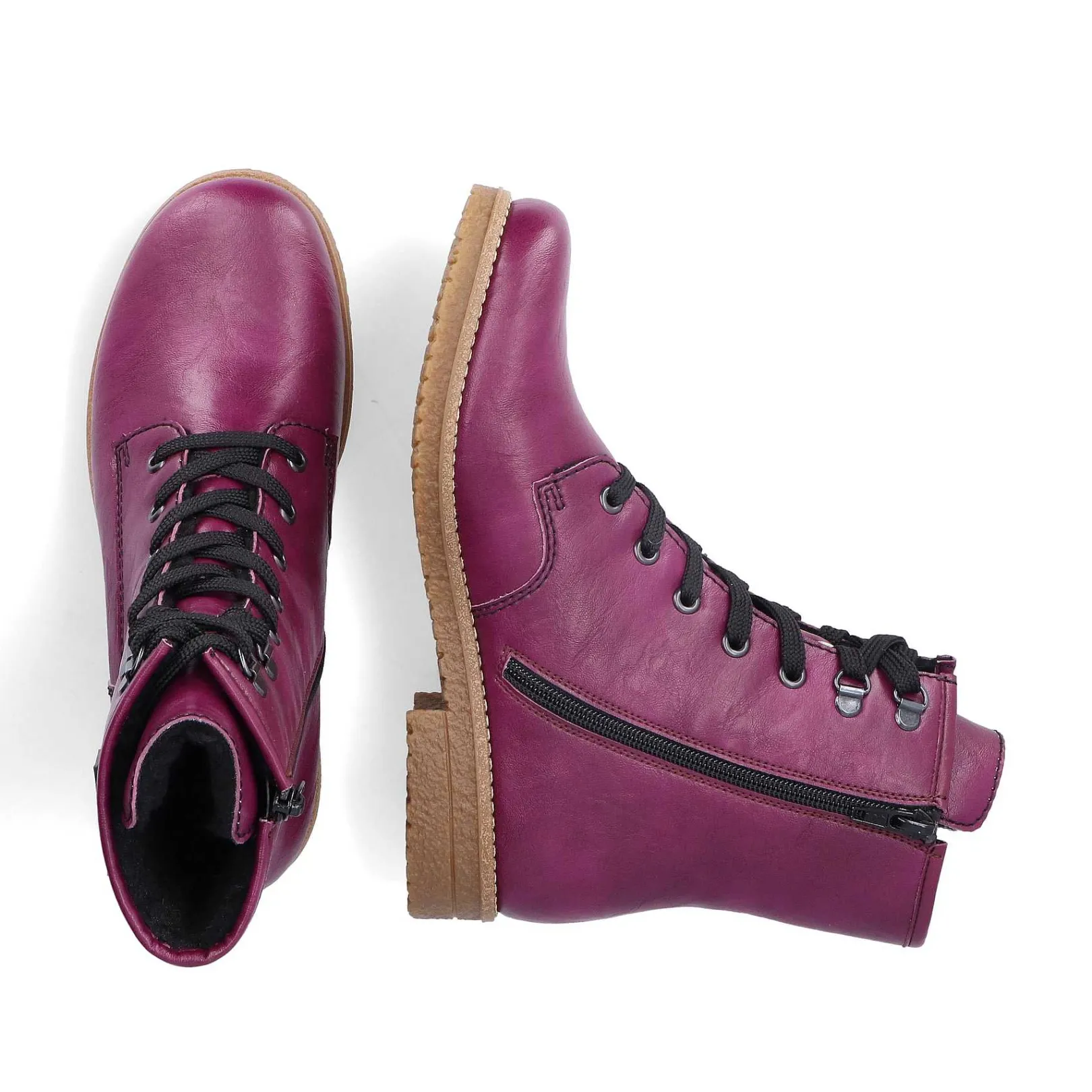 Clearance Women'S Corded Boots Eggplant Ladies Ankle Boots & Boots