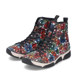 Discount Women'S Corded Boots Multi Ladies Ankle Boots & Boots