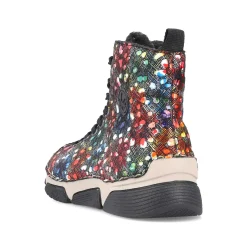 Discount Women'S Corded Boots Multi Ladies Ankle Boots & Boots