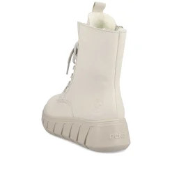 New Women'S Corded Boots Light Beige Ladies Ankle Boots & Boots