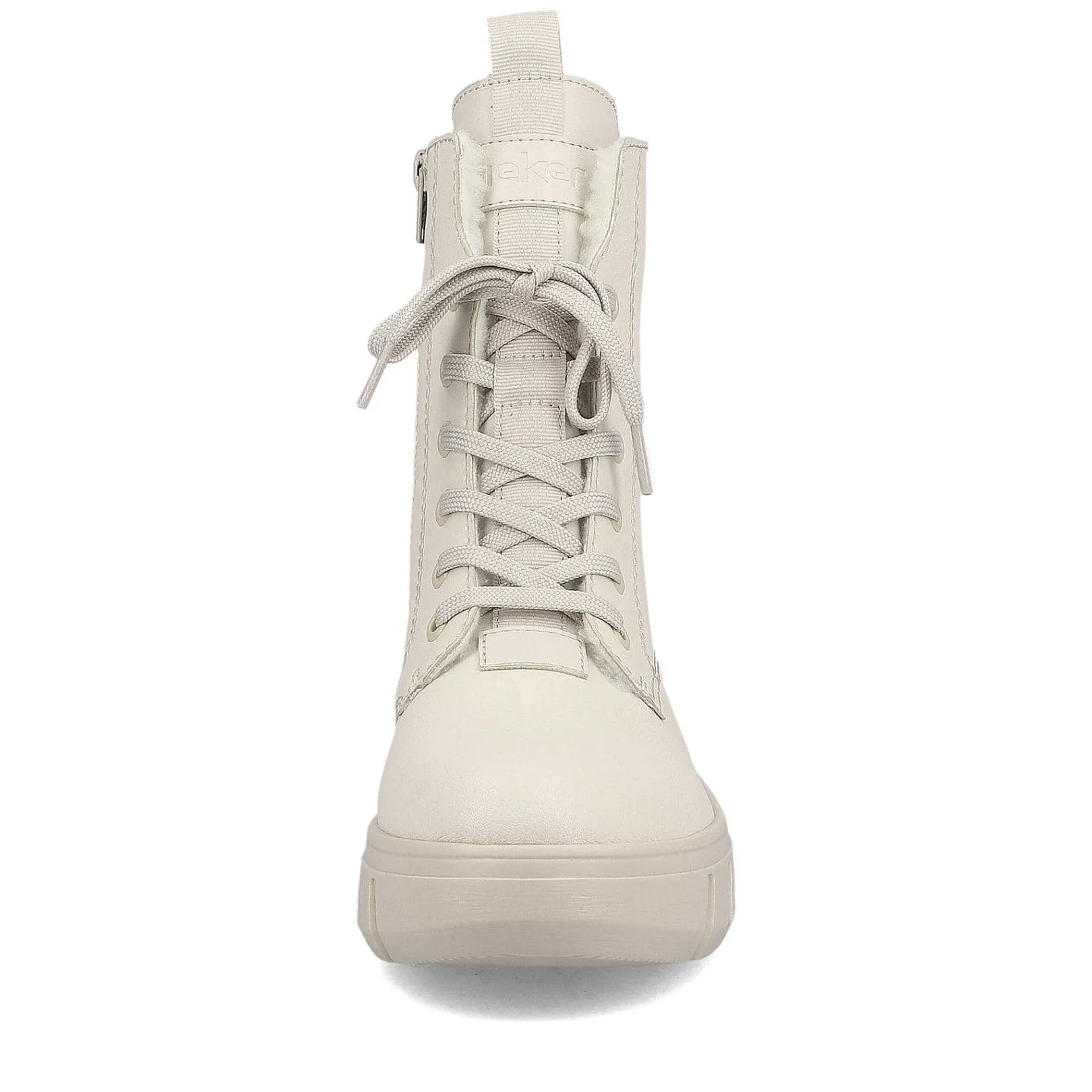 New Women'S Corded Boots Light Beige Ladies Ankle Boots & Boots
