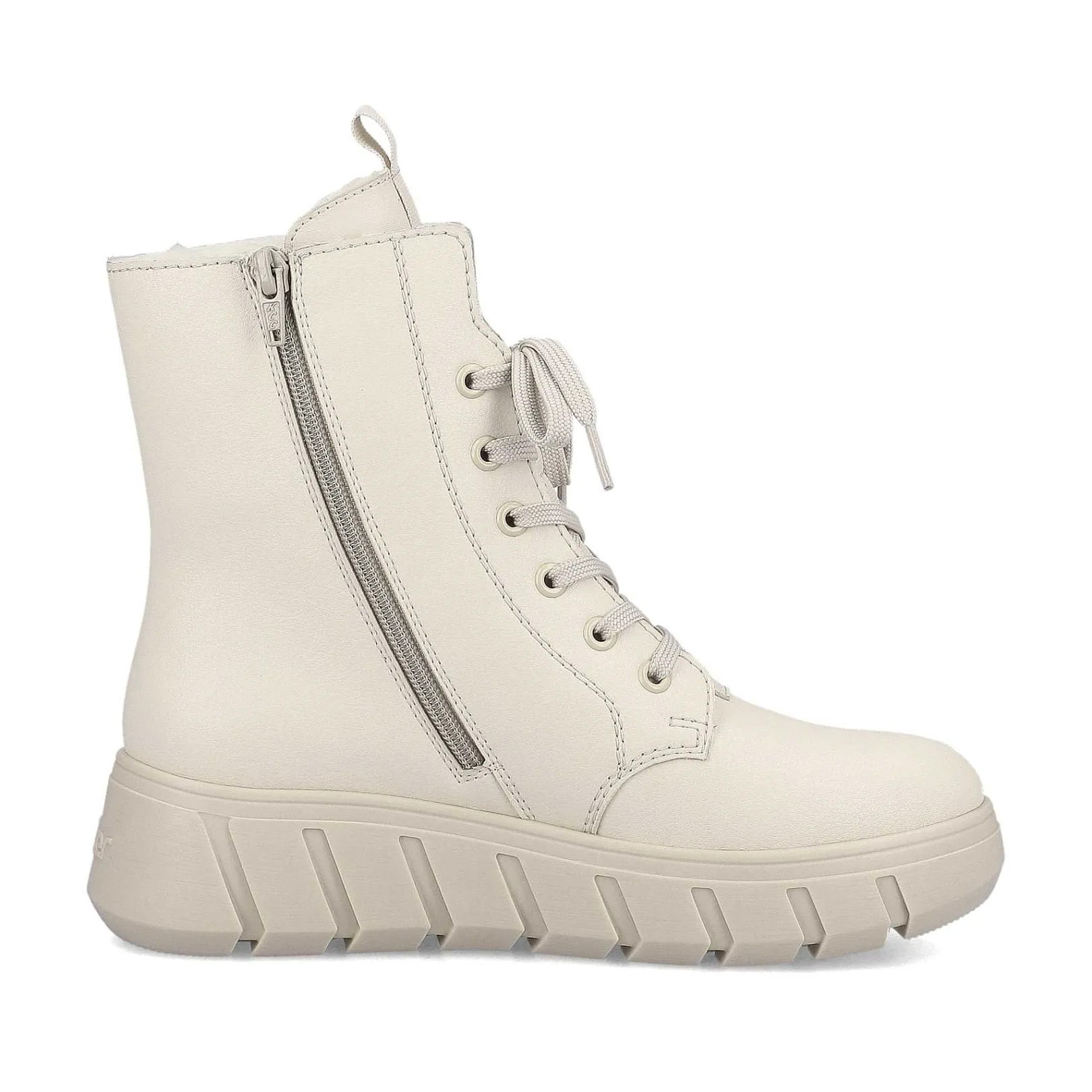 New Women'S Corded Boots Light Beige Ladies Ankle Boots & Boots