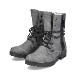 Online Women'S Corded Boots Moon Grey Ladies Ankle Boots & Boots