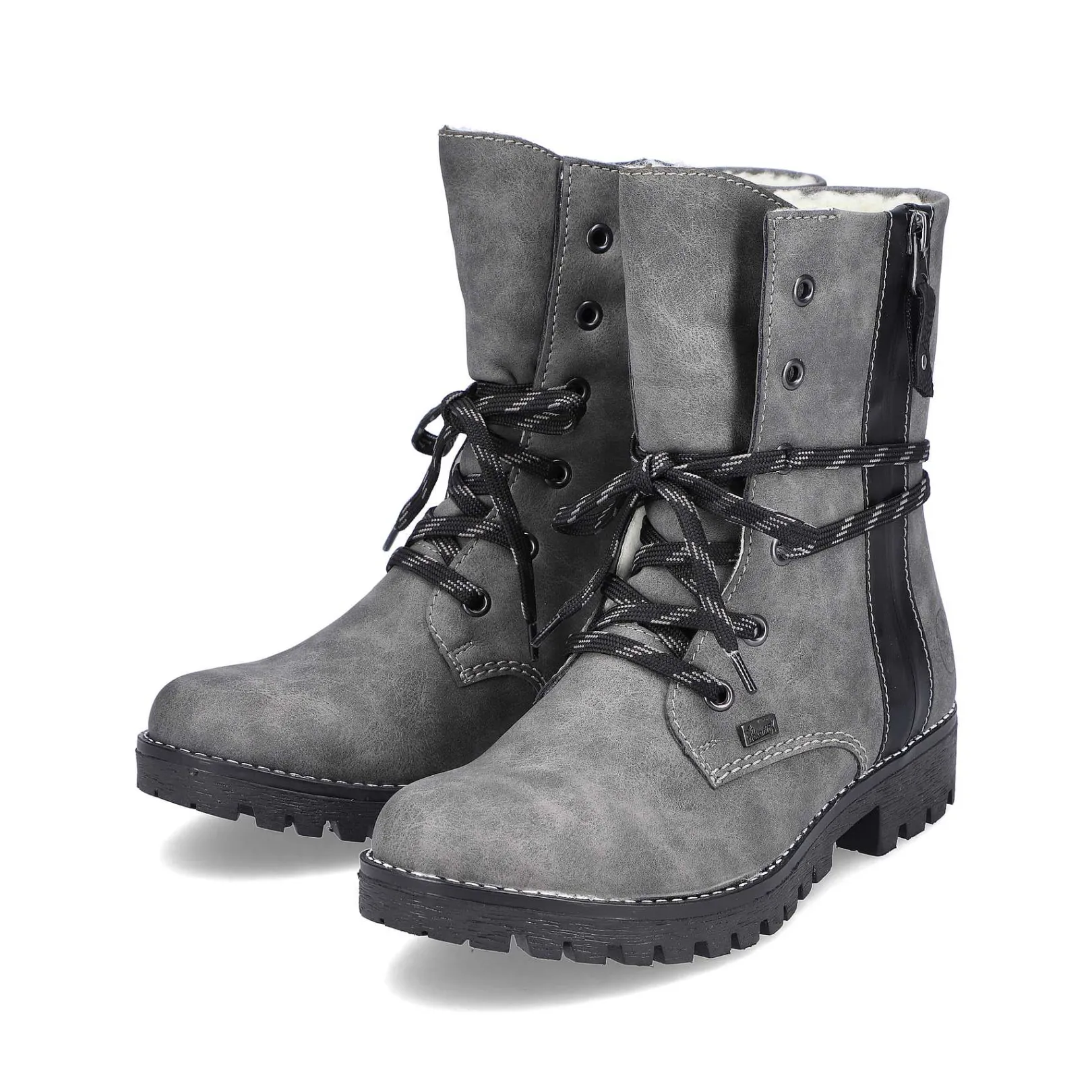 Online Women'S Corded Boots Moon Grey Ladies Ankle Boots & Boots