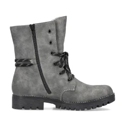 Online Women'S Corded Boots Moon Grey Ladies Ankle Boots & Boots