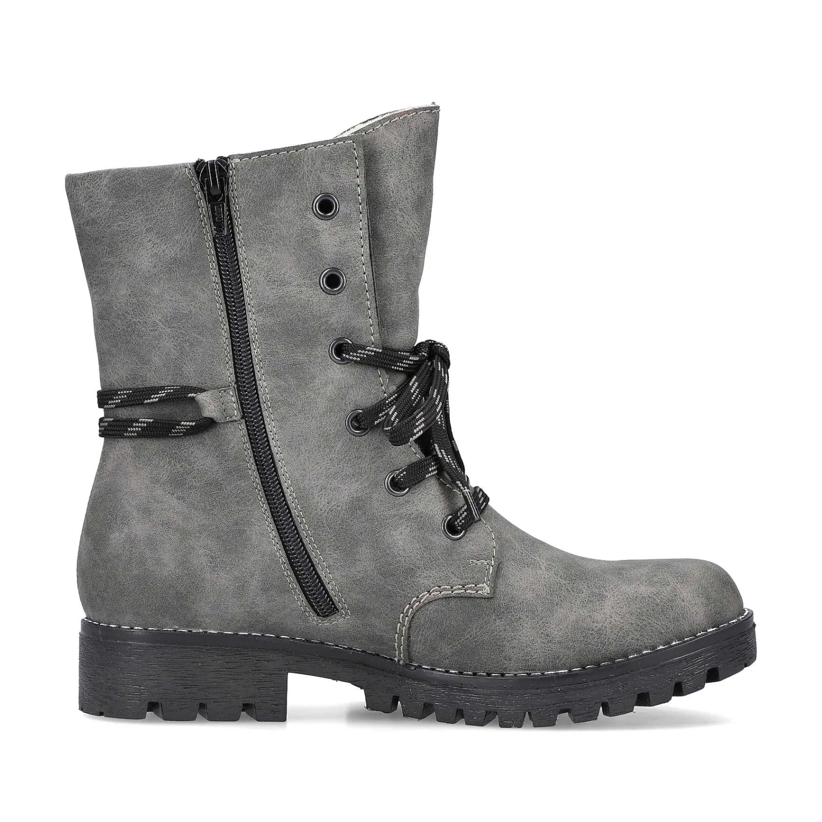 Online Women'S Corded Boots Moon Grey Ladies Ankle Boots & Boots