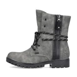 Online Women'S Corded Boots Moon Grey Ladies Ankle Boots & Boots