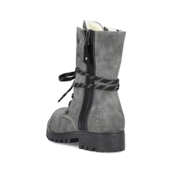 Online Women'S Corded Boots Moon Grey Ladies Ankle Boots & Boots