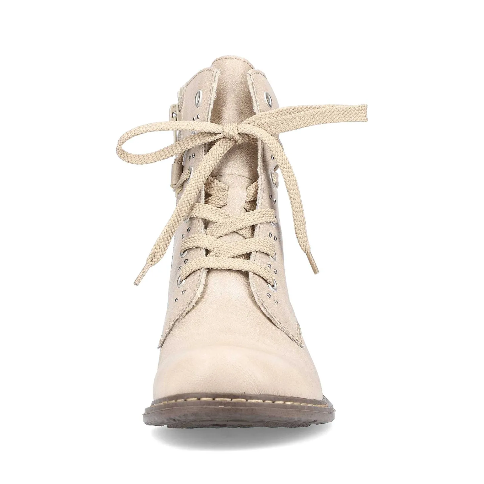 Sale Women'S Corded Boots Vanilla Beige Ladies Ankle Boots & Boots