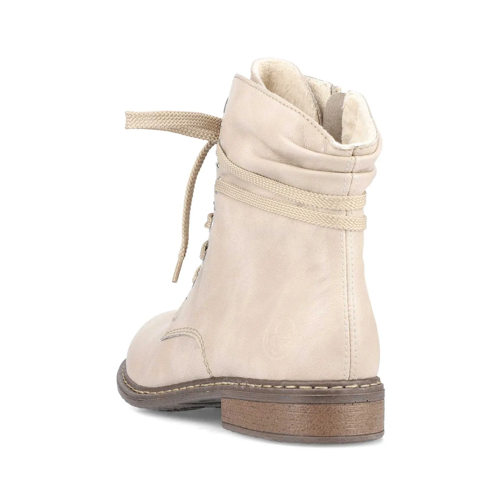 Sale Women'S Corded Boots Vanilla Beige Ladies Ankle Boots & Boots