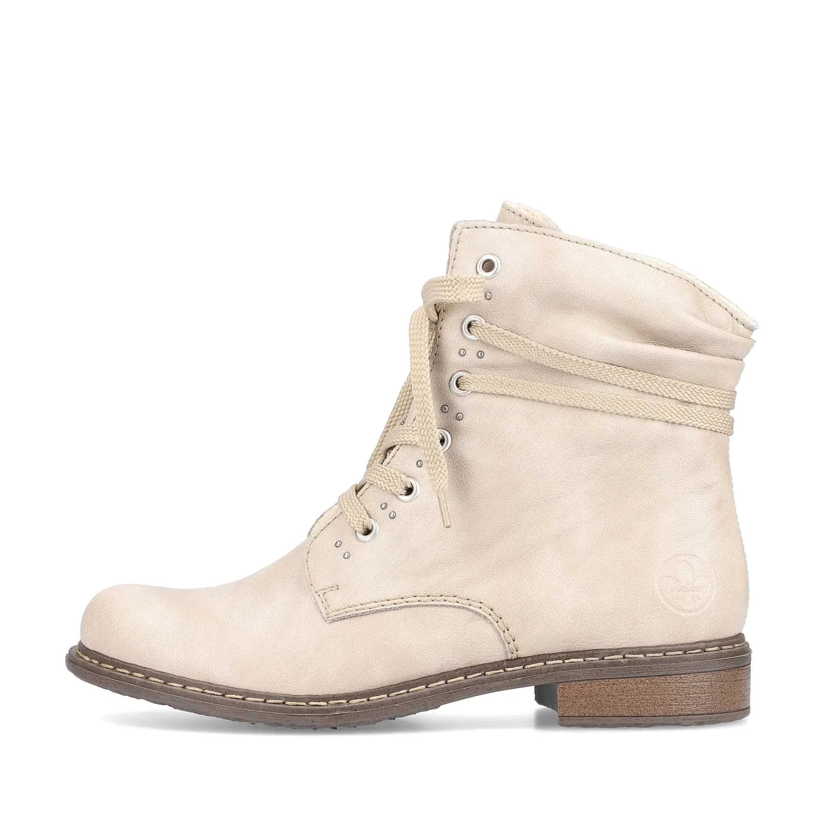Sale Women'S Corded Boots Vanilla Beige Ladies Ankle Boots & Boots