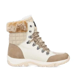 Hot Women'S Corded Boots Brown Beige Ladies Ankle Boots & Boots